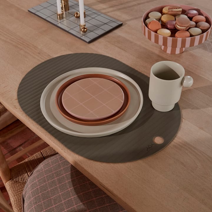 Ribbo Platzdecke 2er Pack, Olive OYOY