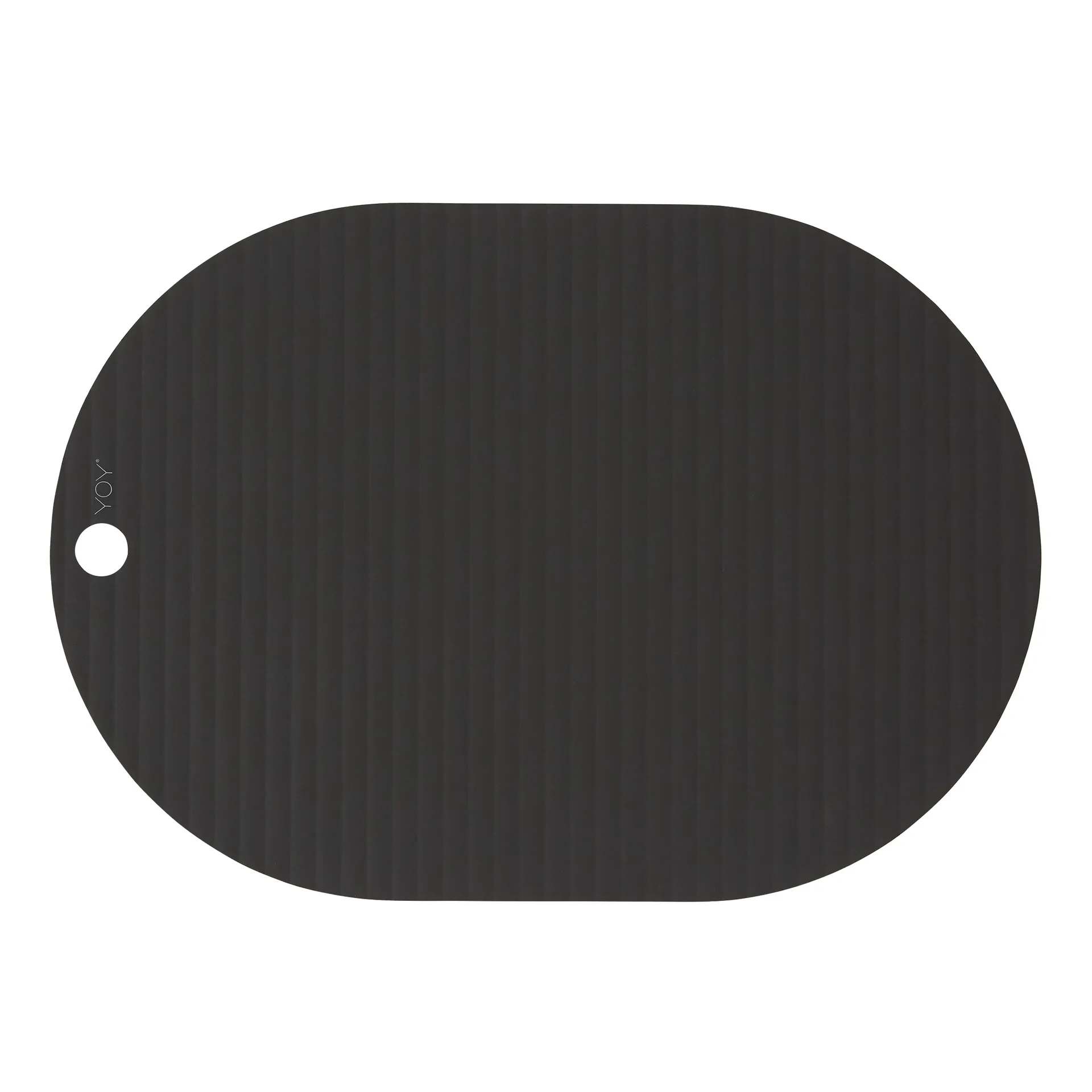 Ribbo Platzdecke 2er Pack, Schwarz OYOY