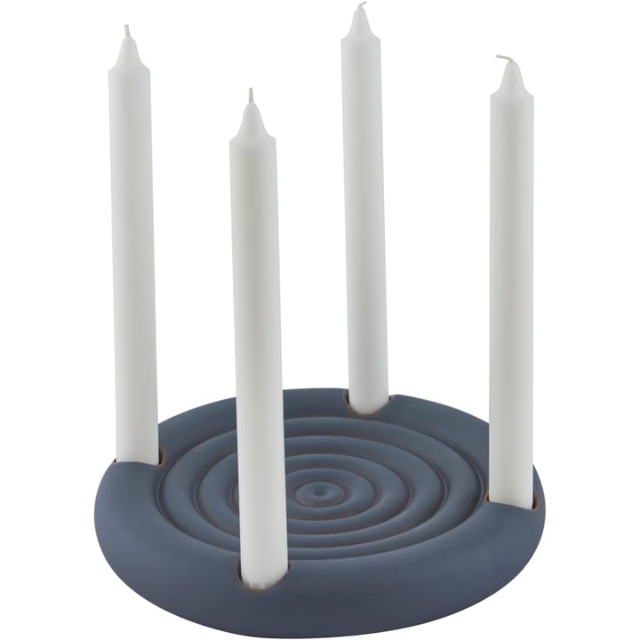 Savi Adventskerzenhalter Ø24,5cm, Midnight Blue OYOY