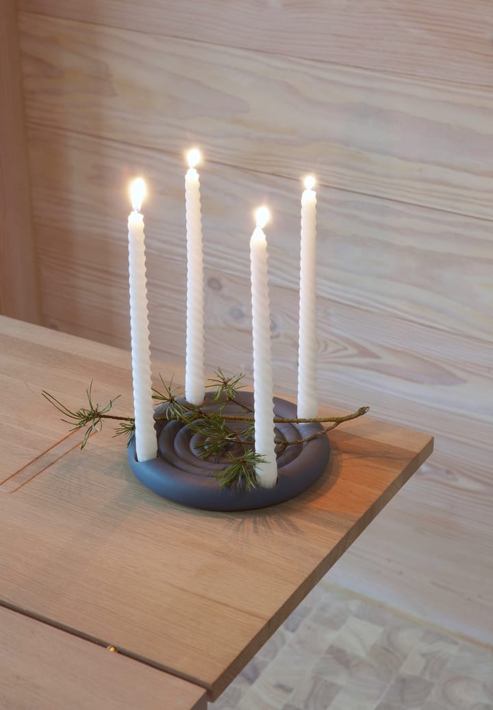 Savi Adventskerzenhalter Ø24,5cm, Midnight Blue OYOY