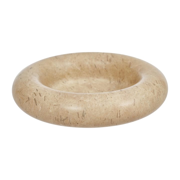 Savi Marmor Kerzenunterlage Ø13,8 cm - Beige - OYOY