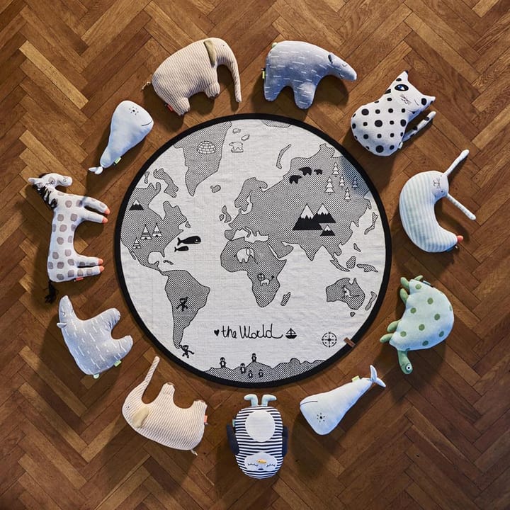 The World Kinderteppich Ø 135cm, Ø 135cm OYOY