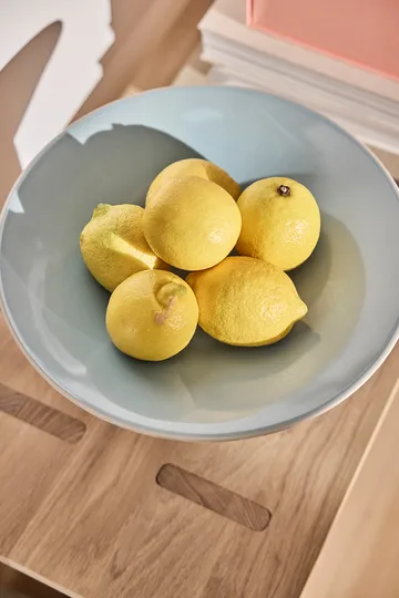 Toppu centerpiece hoch Ø30x17 cm - Clay-Ice blue - OYOY