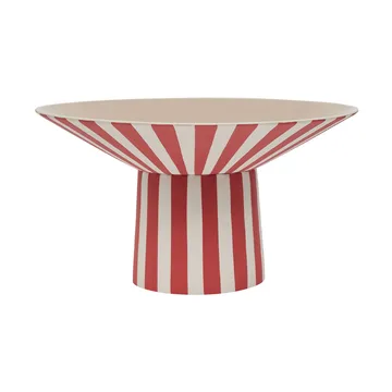 Toppu centerpiece hoch Ø30x17 cm - Red-peach - OYOY