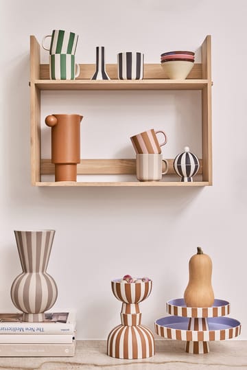 Toppu Servierteller groß Ø27cm - Caramel-lavender - OYOY