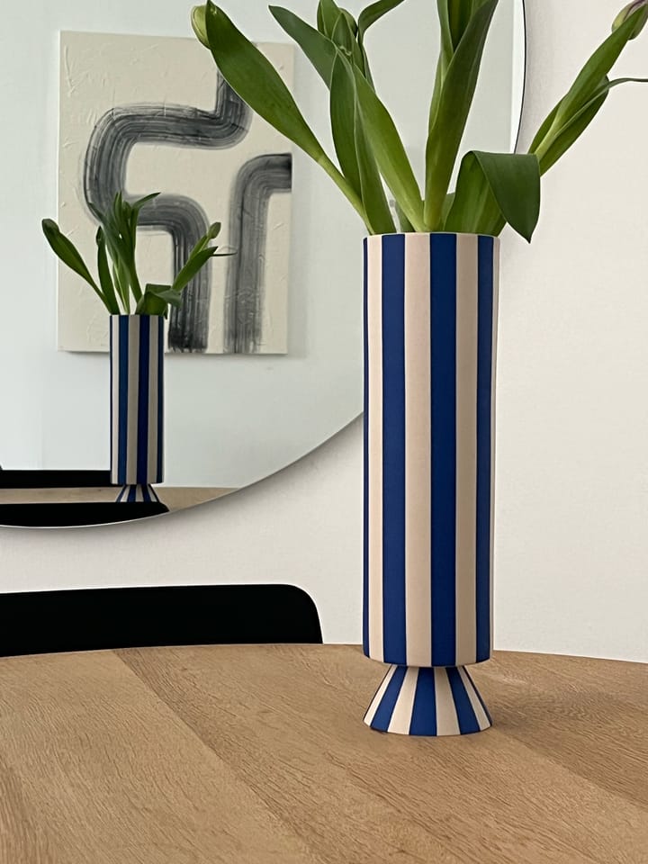 Toppu Vase 31cm - Optic blue - OYOY