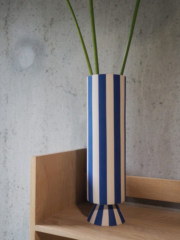 Toppu Vase 31cm - Optic blue - OYOY