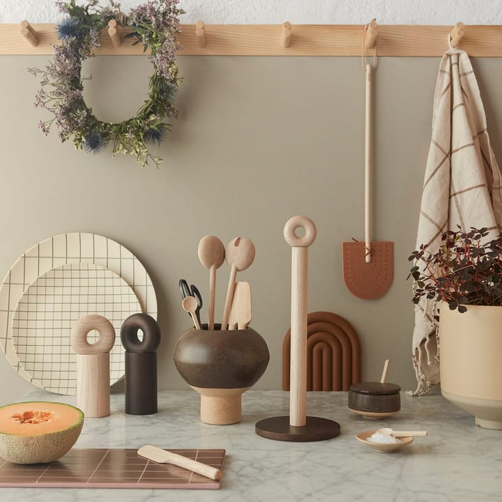 Yumi Spice Spoon Holzlöffel 12cm, Asche OYOY