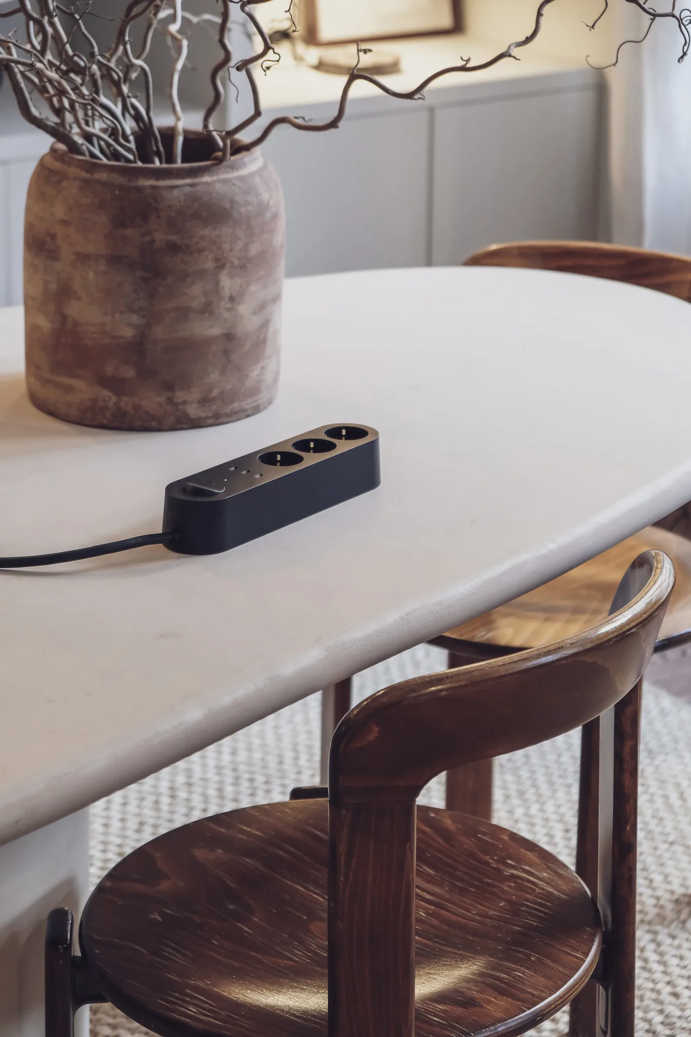 Alma Power Bar Steckdosenleiste, Midwinter black palett3