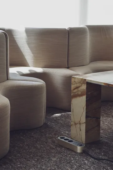 Edgar Power Bar Steckdosenleiste - Satin Brass - palett3