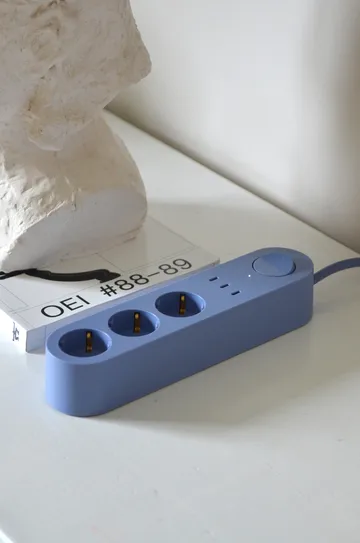 Alma Power Bar Steckdosenleiste - Kattegatt blue - Palette