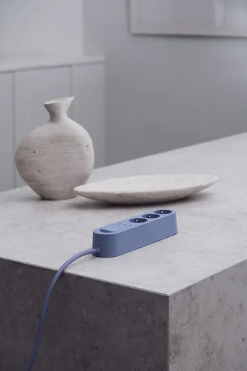 Alma Power Bar Steckdosenleiste - Kattegatt blue - Palette