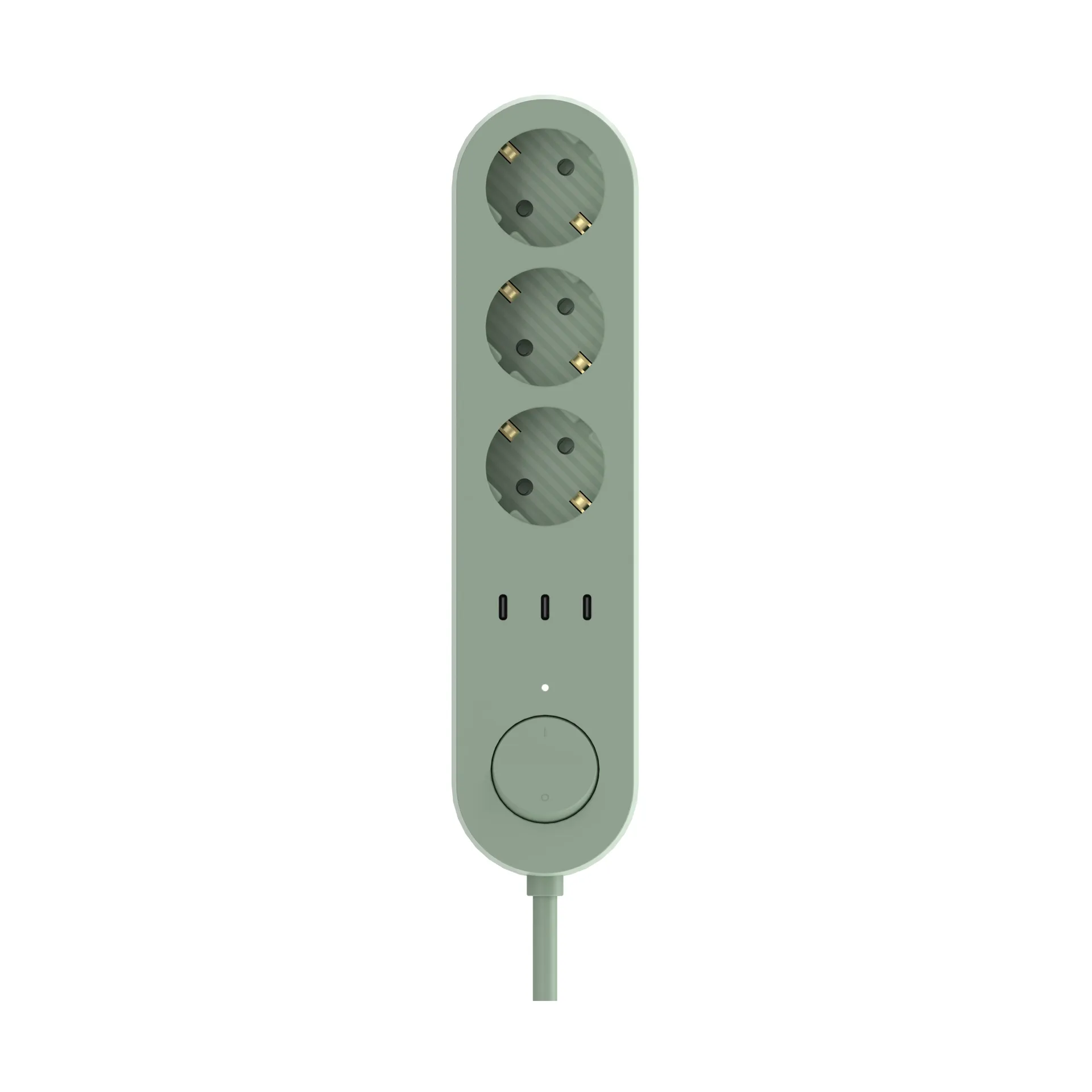 Alma Power Bar Steckdosenleiste, Midsummer green Palette