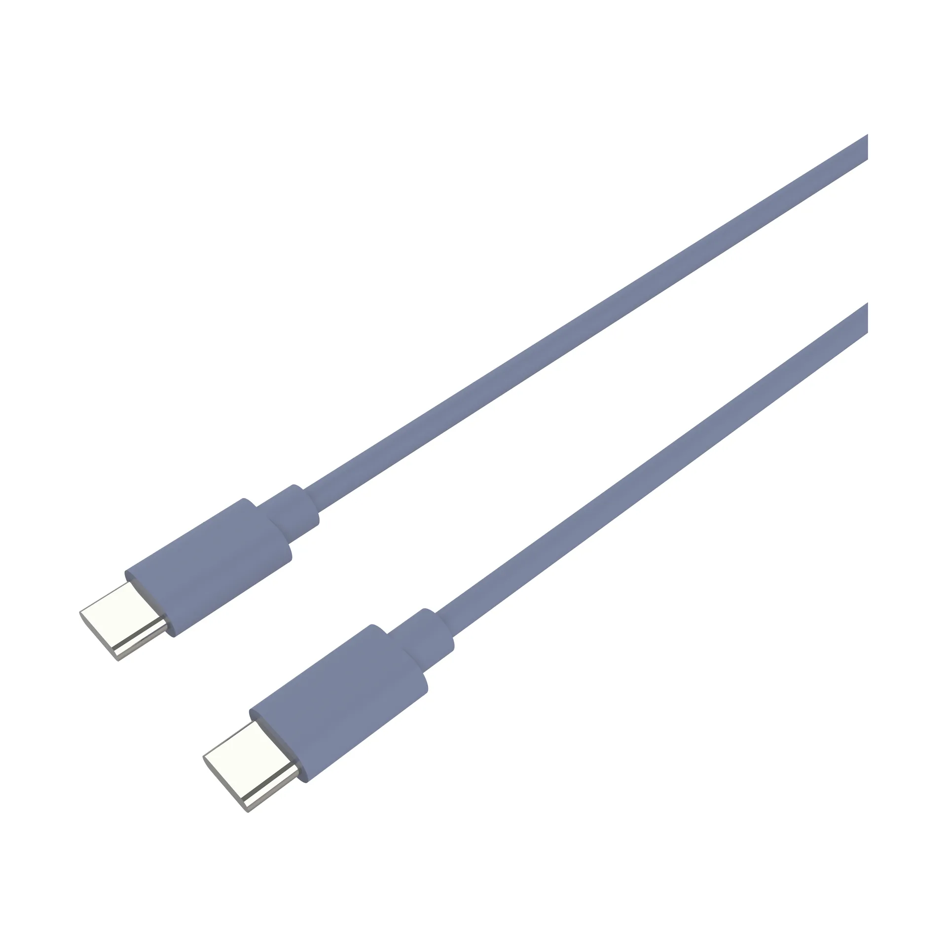 USB‑C‑auf‑USB‑C‑Kabel 240 W, Kattegatt blue, 2 m Palette