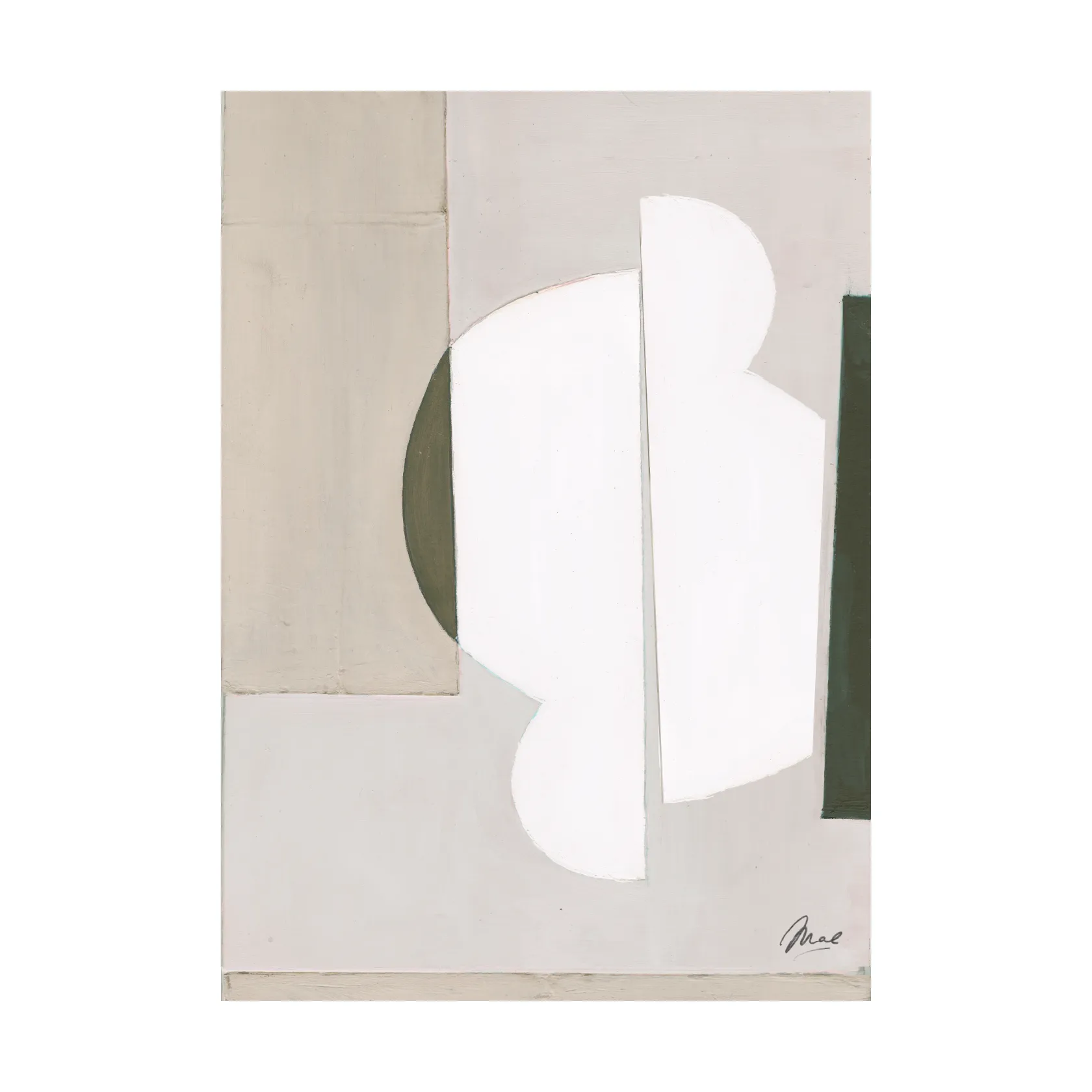 Aligned poster, 30x40 cm Paper Collective