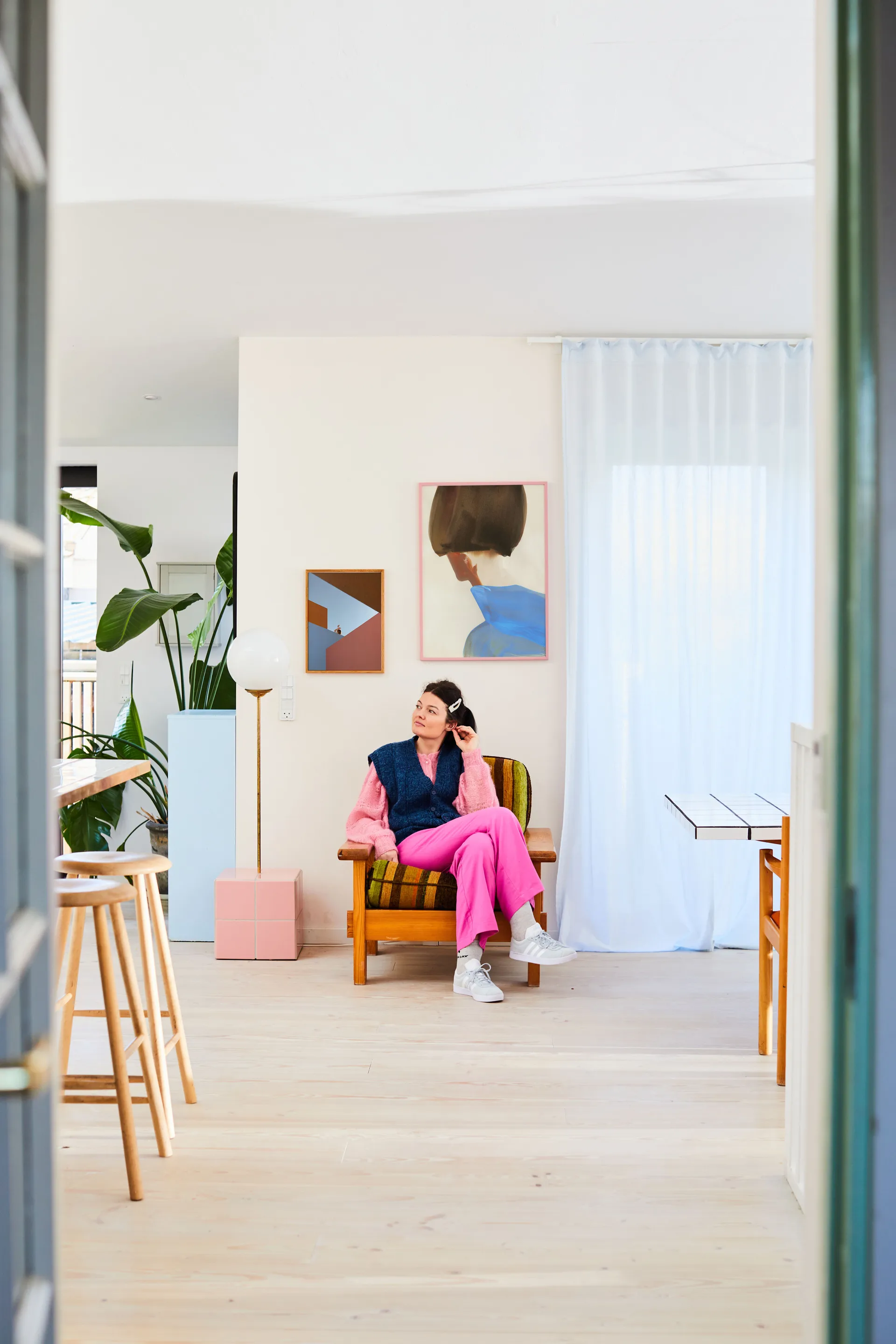 Angular Afternoon Poster, 30x40 cm Paper Collective