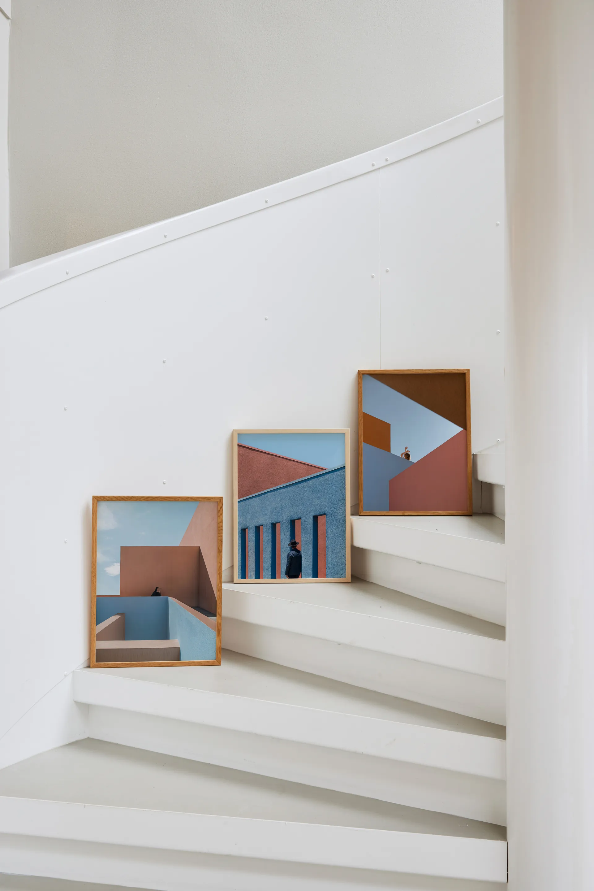 Angular Afternoon Poster, 30x40 cm Paper Collective