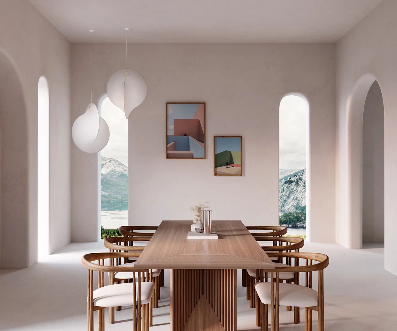 Angular Afternoon Poster, 50x70 cm Paper Collective