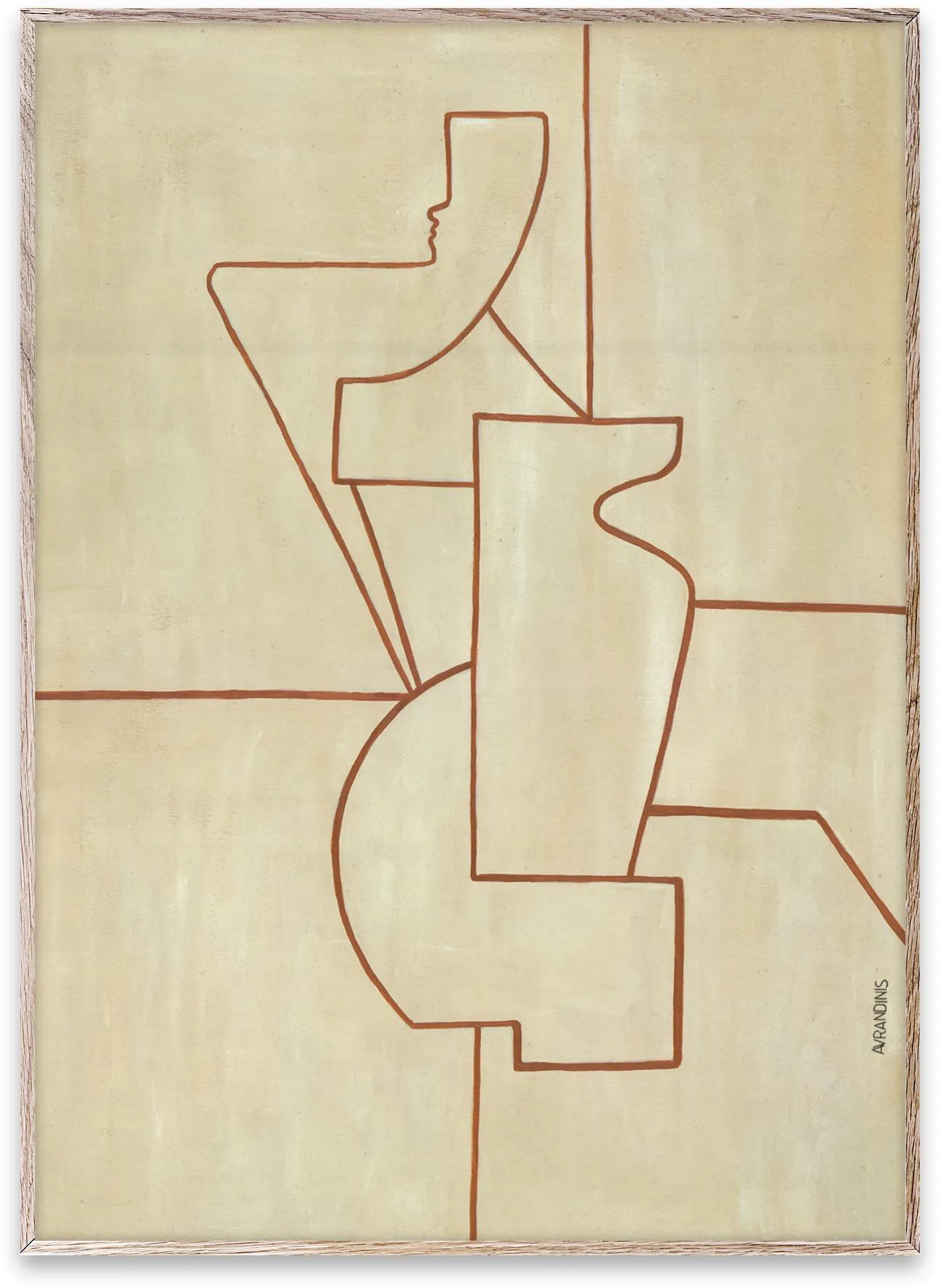 Antic Ideal 01 Poster, 50x70 cm Paper Collective