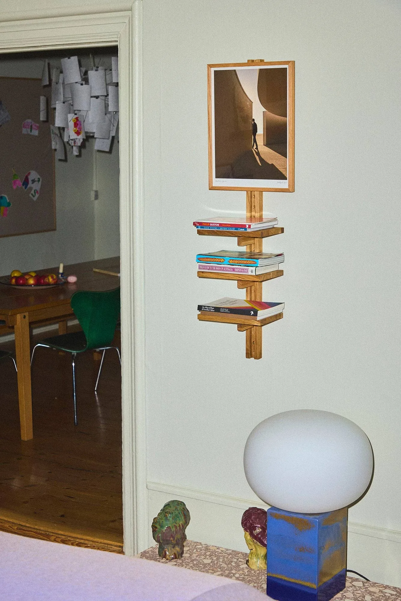 Artefakt Shelf Spine Schiene, 100 cm Paper Collective