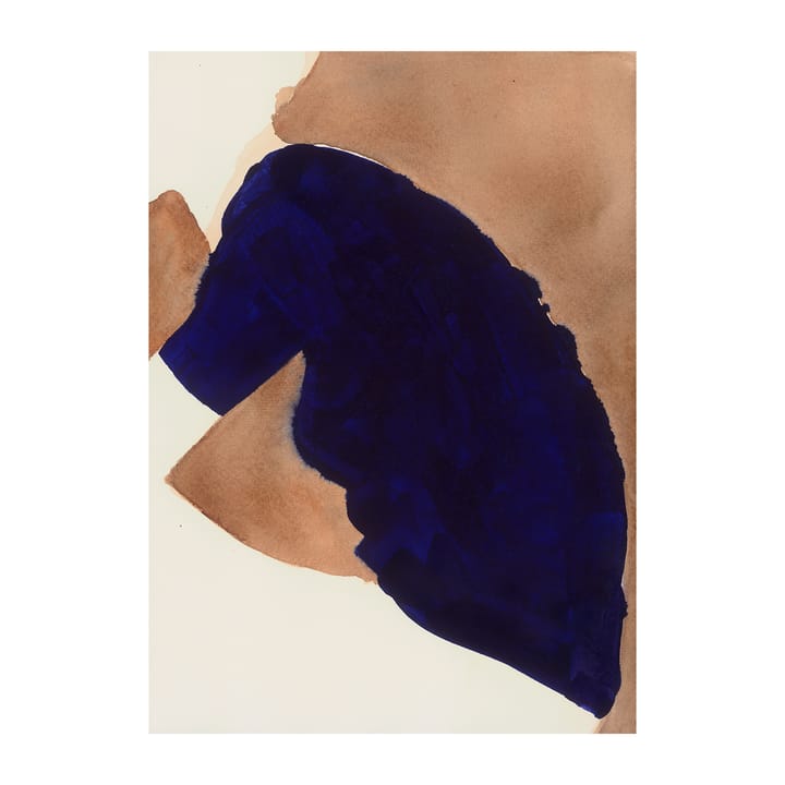 Blue Knit Poster - 30 x 40cm - Paper Collective