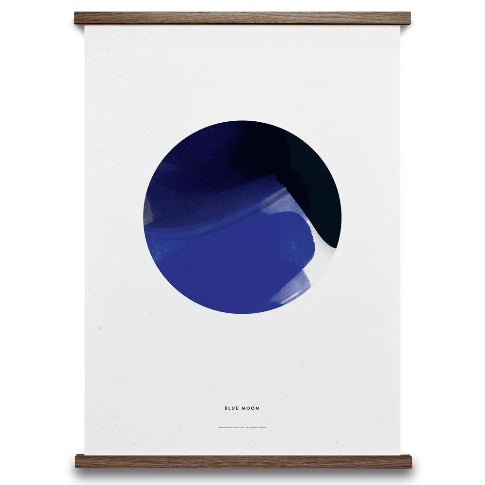 Blue Moon Poster, 50 x 70cm Paper Collective