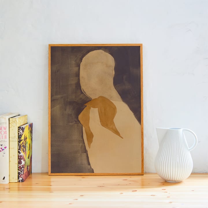 Brown Scarf Poster, 50 x 70cm Paper Collective
