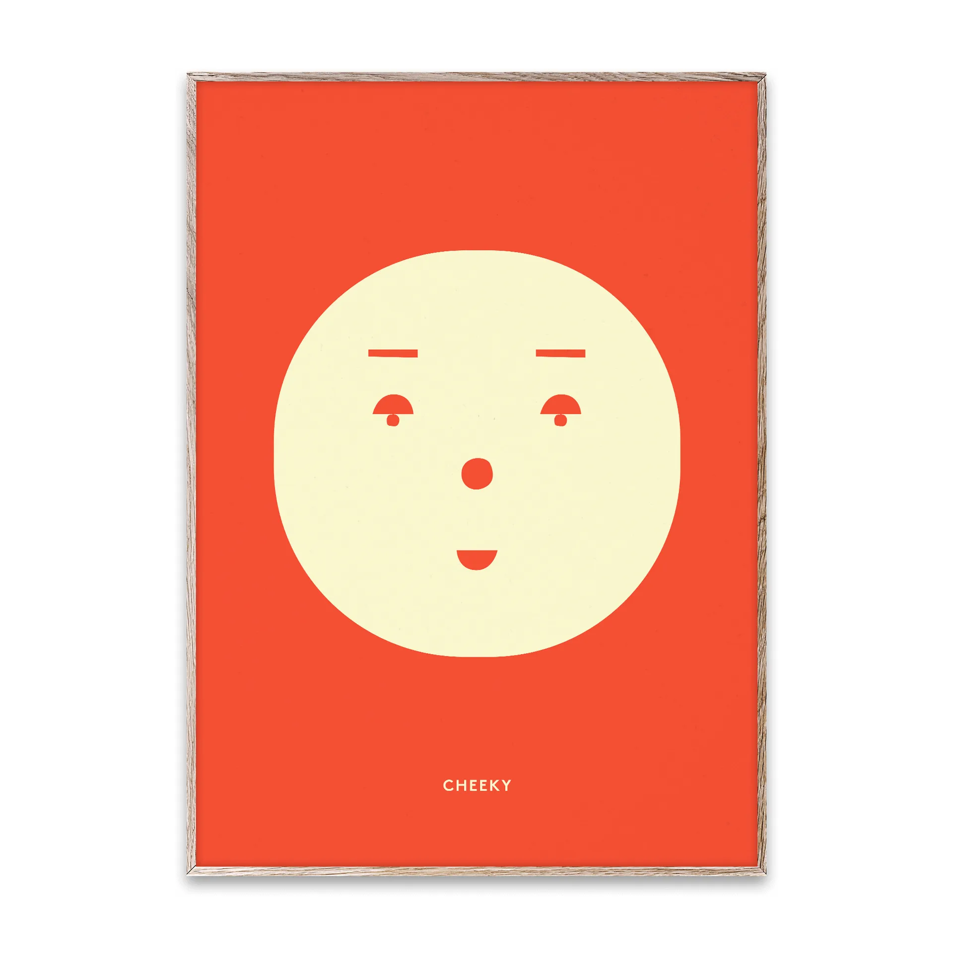 Cheeky Feeling Poster, 50 x 70cm Paper Collective
