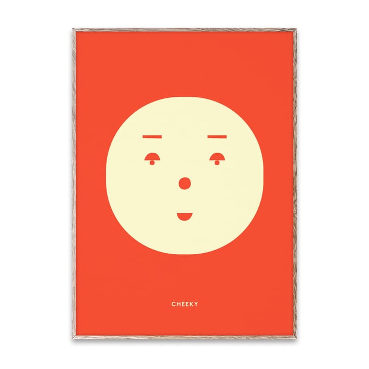 Cheeky Feeling Poster - 50 x 70cm - Paper Collective
