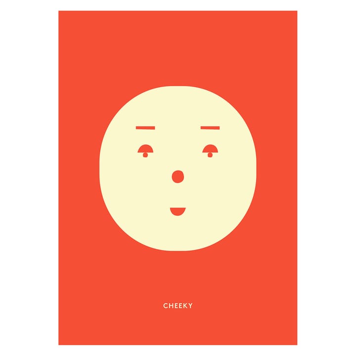 Cheeky Feeling Poster - 50 x 70cm - Paper Collective