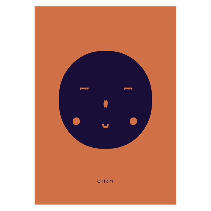 Chirpy Feeling Poster - 50 x 70cm - Paper Collective