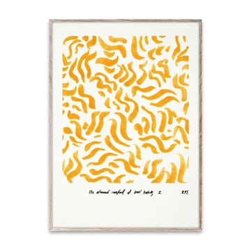Comfort - Yellow Poster - 50 x 70cm - Paper Collective