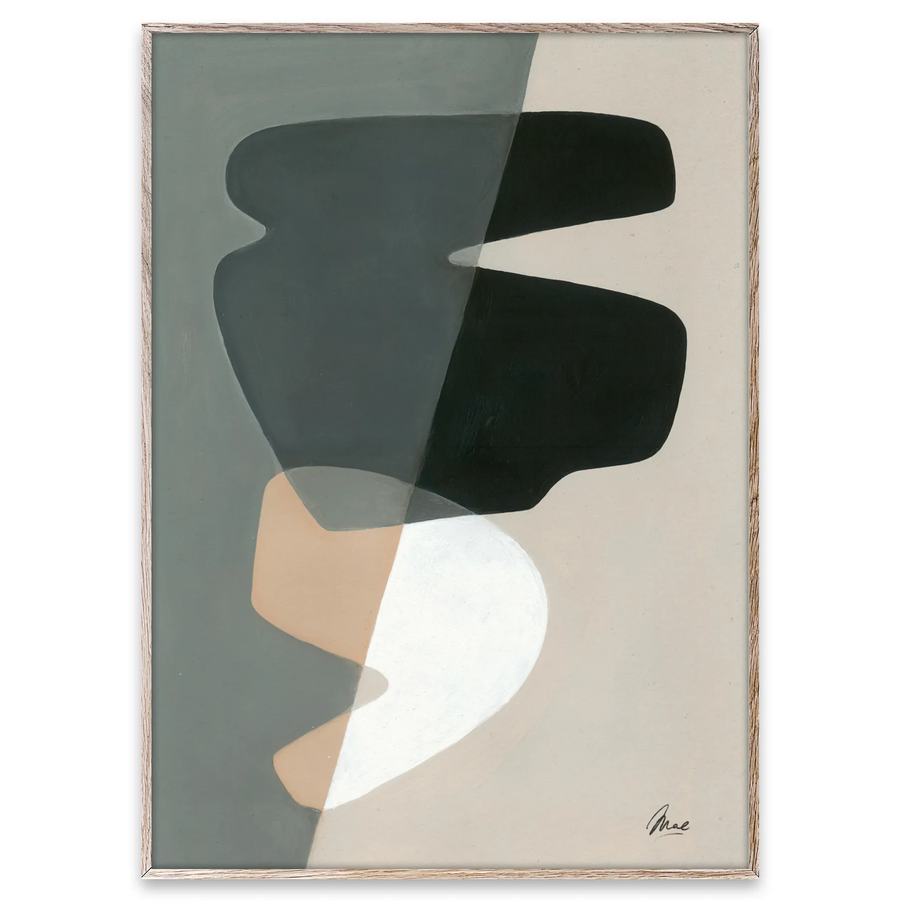 Composition 02 Poster, 70 x 100cm Paper Collective