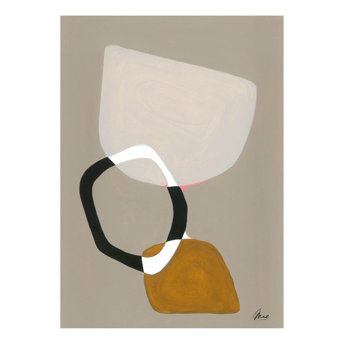 Paper Collective Composition 03 Poster 30 x 40cm | Skandinavisches Design | Poster | Multi