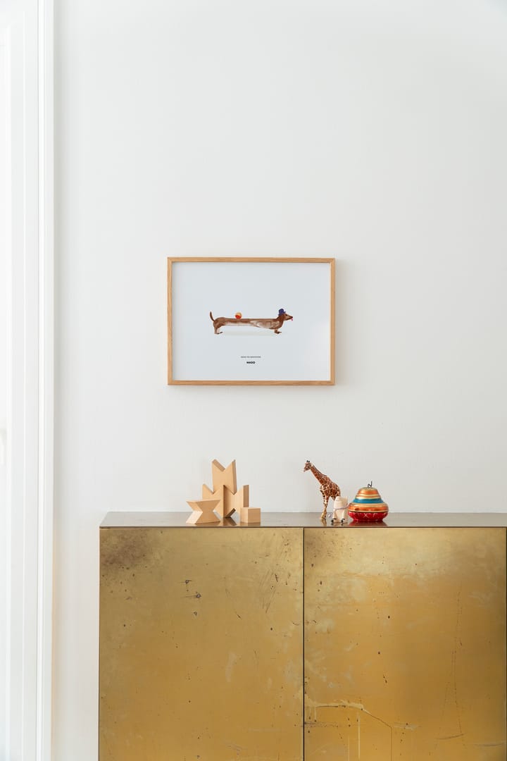 Doug the Dachshund Poster - 30 x 40cm - Paper Collective