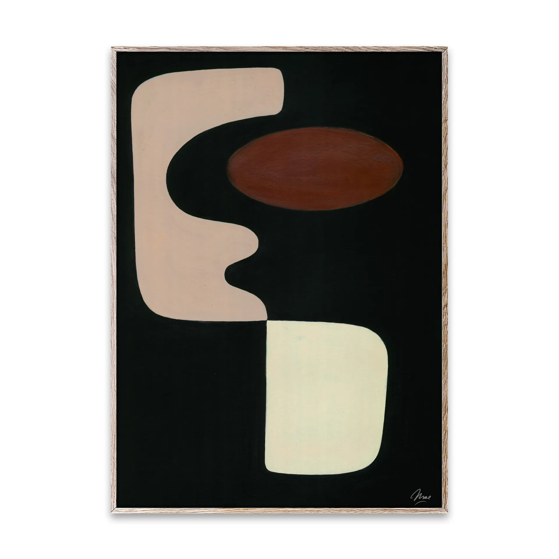 Faces 01 Poster, 50 x 70cm Paper Collective