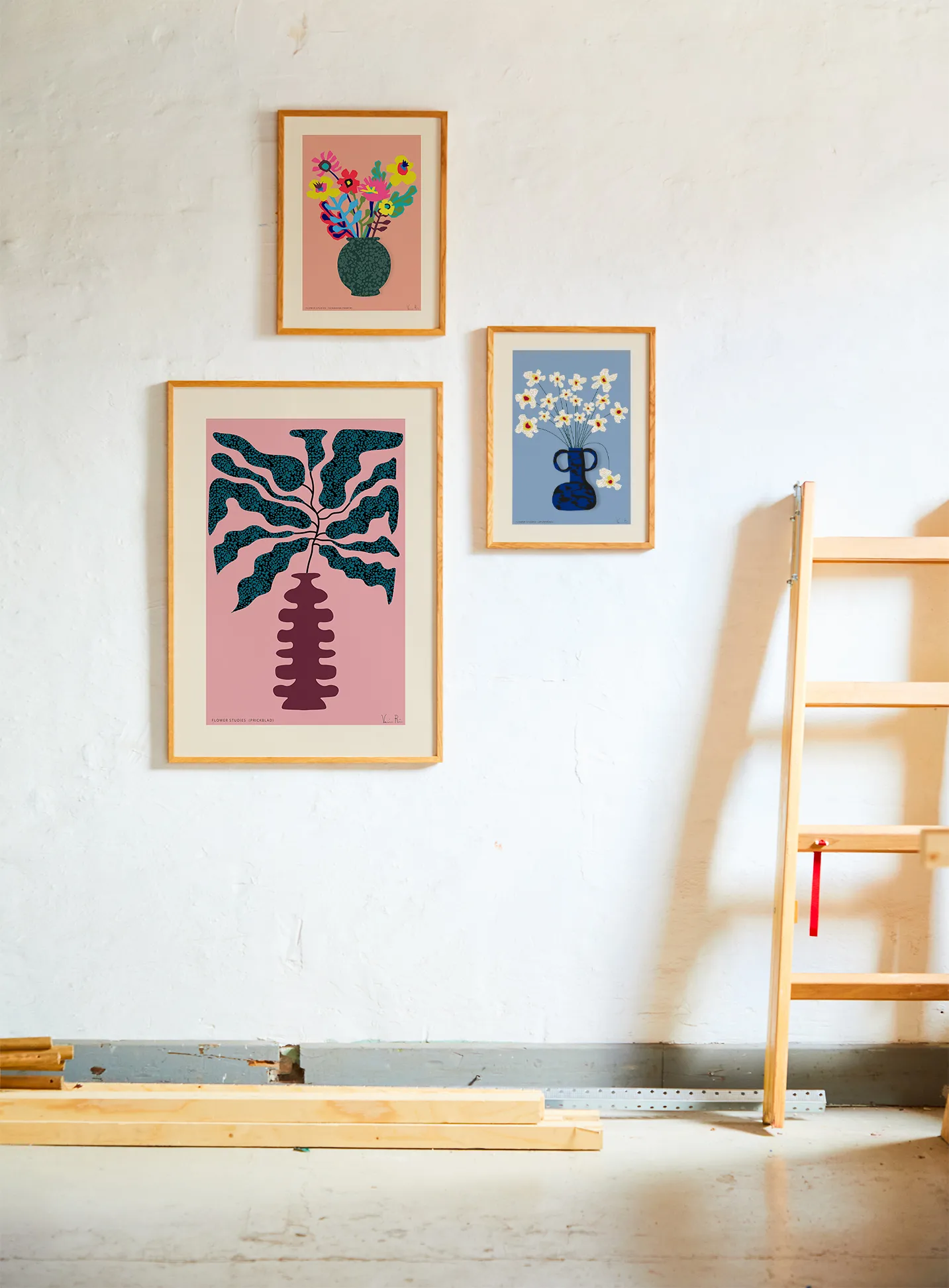 Flower Studies 02 (Sommar) Poster, 50 x 70cm Paper Collective