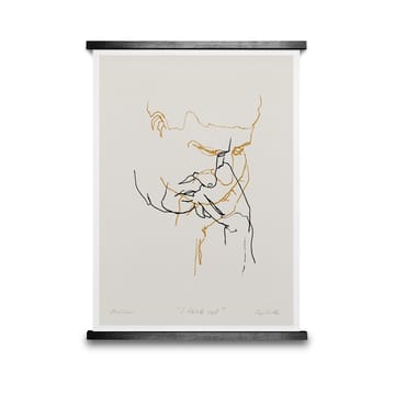 I Think Not 01 (gelb) Poster - 50 x 70cm - Paper Collective