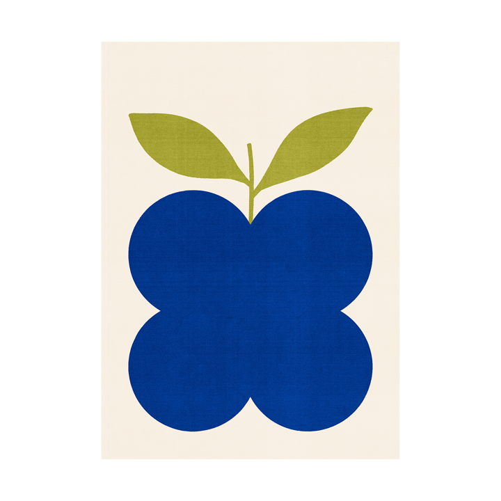 Indigo Fruit Poster - 30 x 40cm - Paper Collective