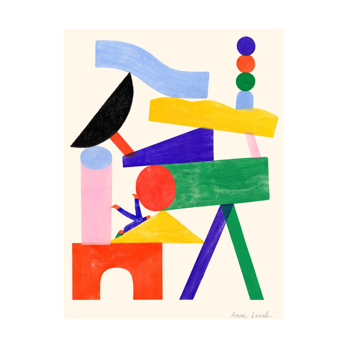 Paper Collective Jouer Poster 50x70 cm