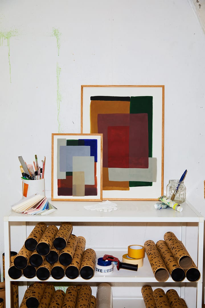 Layers 01 Poster, 50 x 70cm Paper Collective