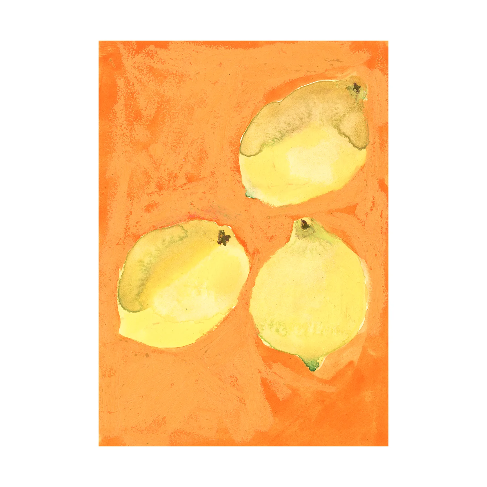 Lemons Poster, 30 x 40cm Paper Collective