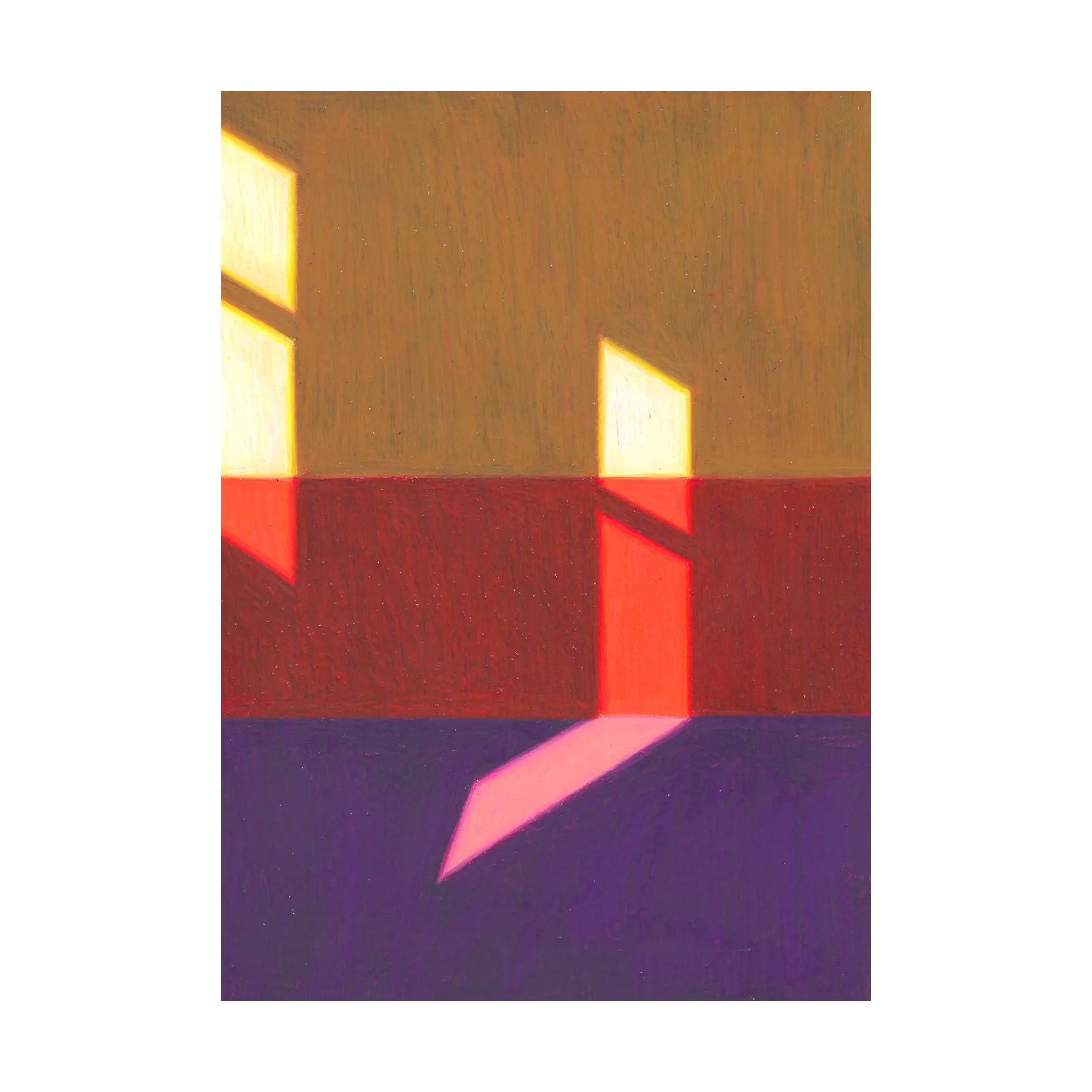 Les Vacances 02  Poster, 50x70 cm Paper Collective