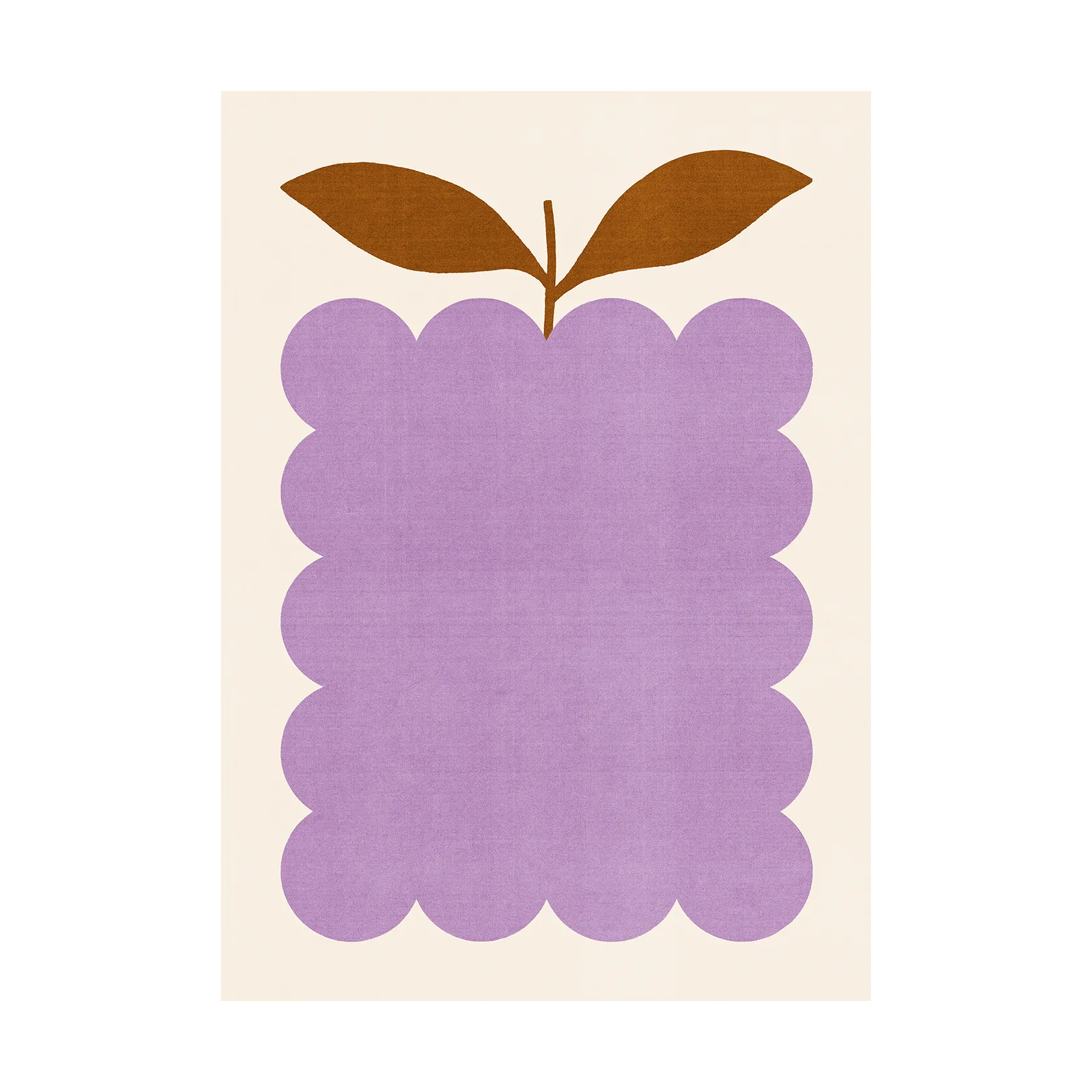 Lilac Berry Poster, 30 x 40cm Paper Collective