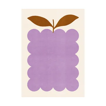 Lilac Berry Poster - 30 x 40cm - Paper Collective