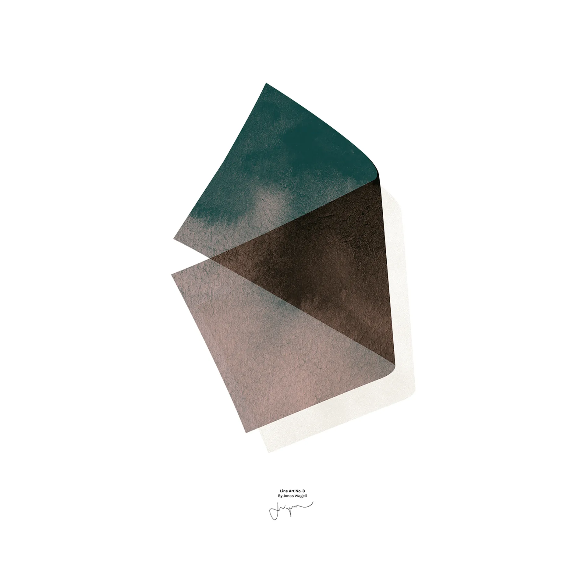 Line Art 03 Poster, 50 x 70cm Paper Collective