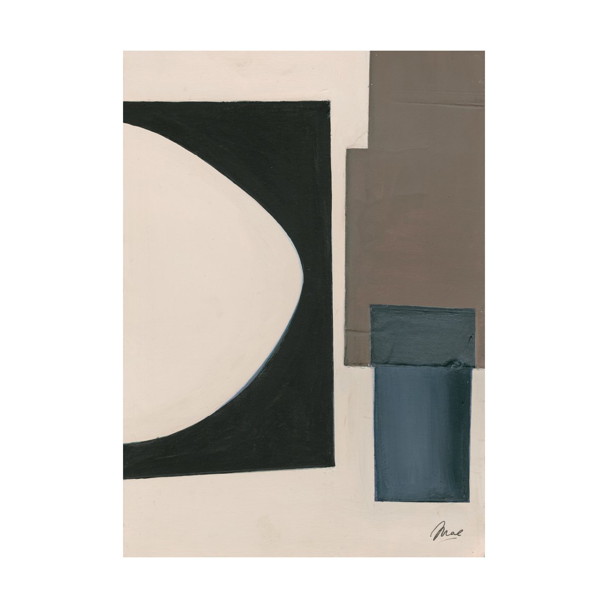 Paper Collective Lunar Light Poster 30x40 cm