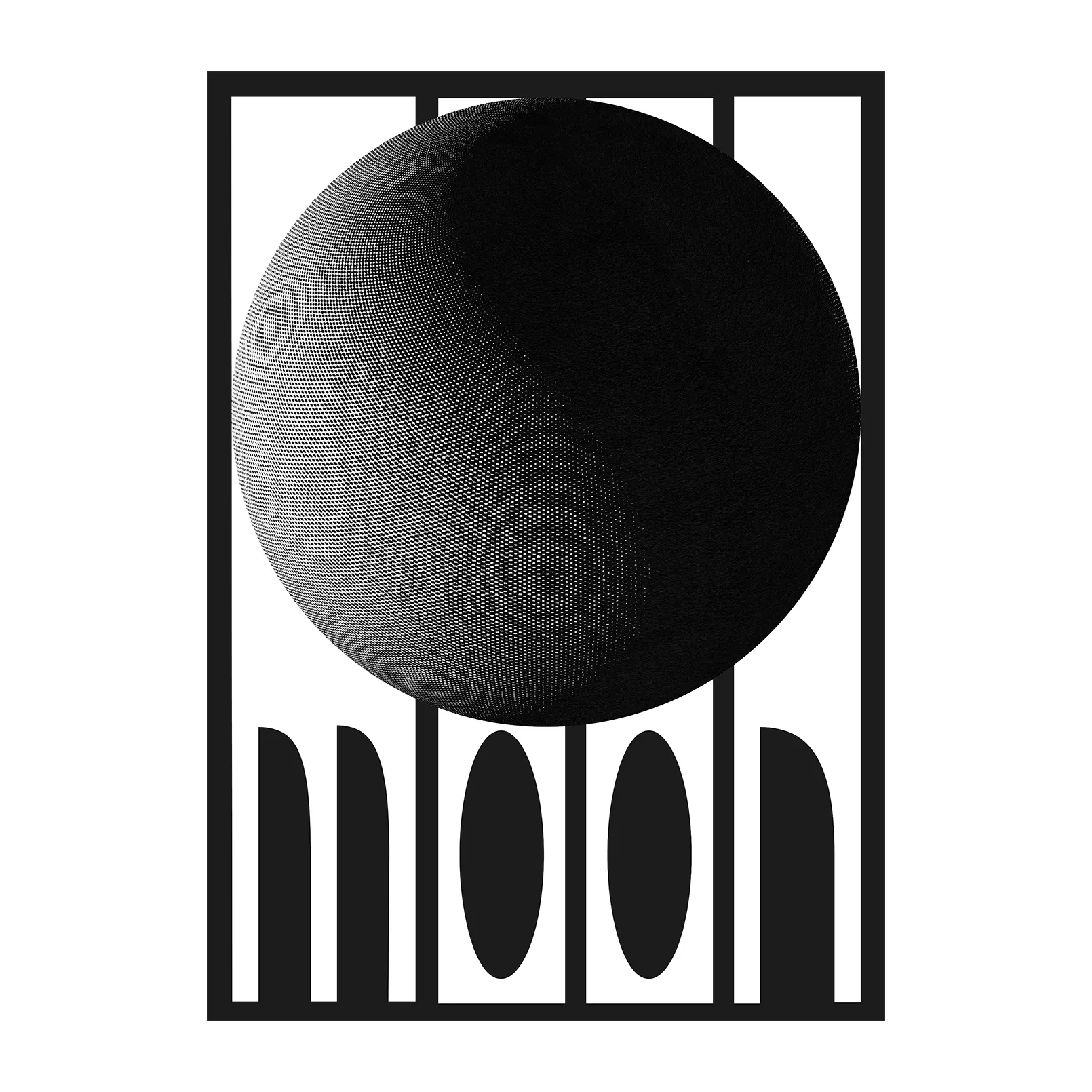 Moon Poster, 30 x 40cm Paper Collective