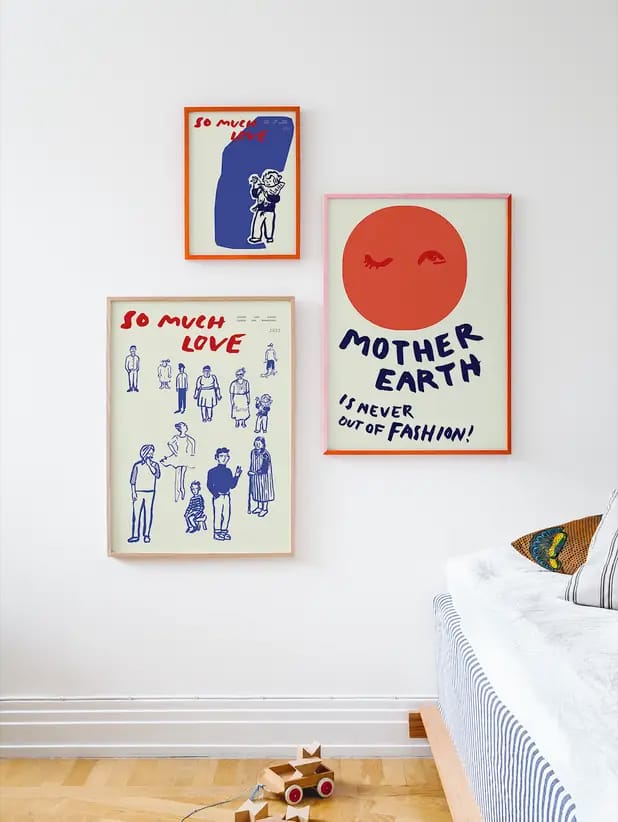 Mother Earth Poster - 50 x 70cm - Paper Collective