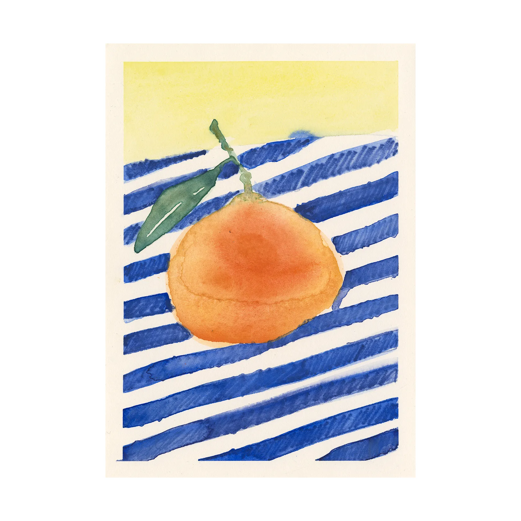 Orange Poster, 30 x 40cm Paper Collective
